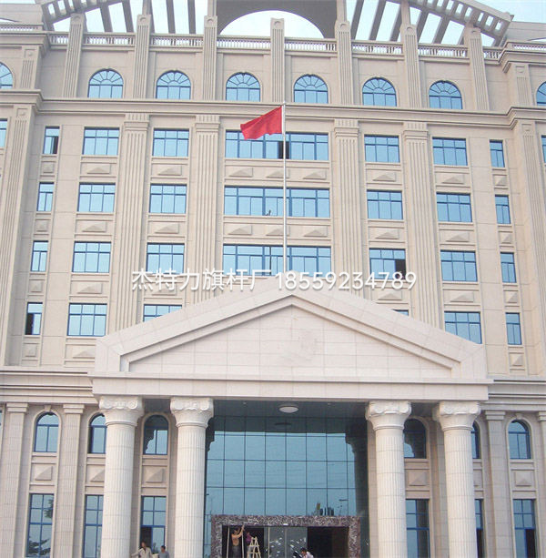 杰特力-出入鏡檢驗(yàn)檢疫局國(guó)旗桿