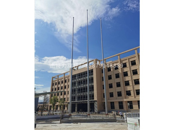 杰特力-學校不銹鋼電動旗桿