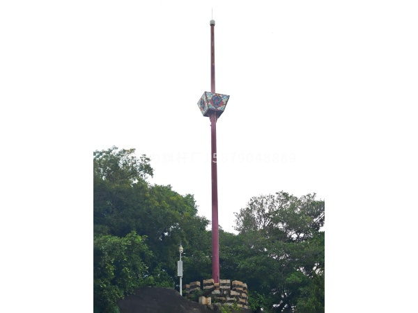 杰特力-定制風水旗桿 烤漆旗桿