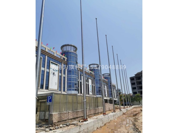 杰特力-不銹鋼錐形一體式旗桿